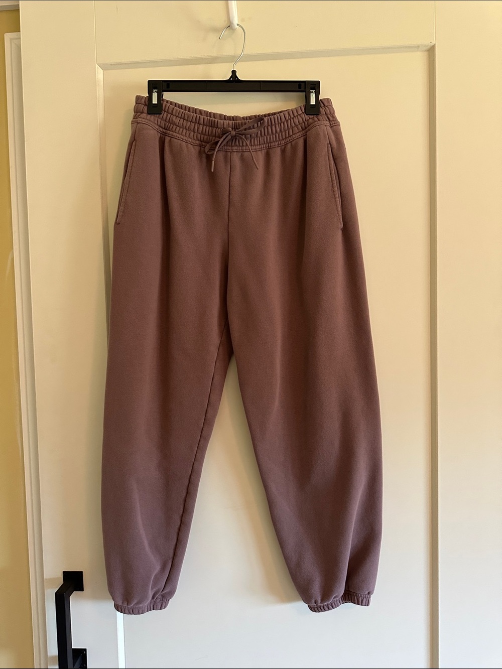 Athleta Forever Fleece Classic Jogger - Dusty Mauve